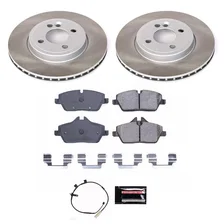Front SEMI-COATED ROTOR KIT for Mini Cooper image 1