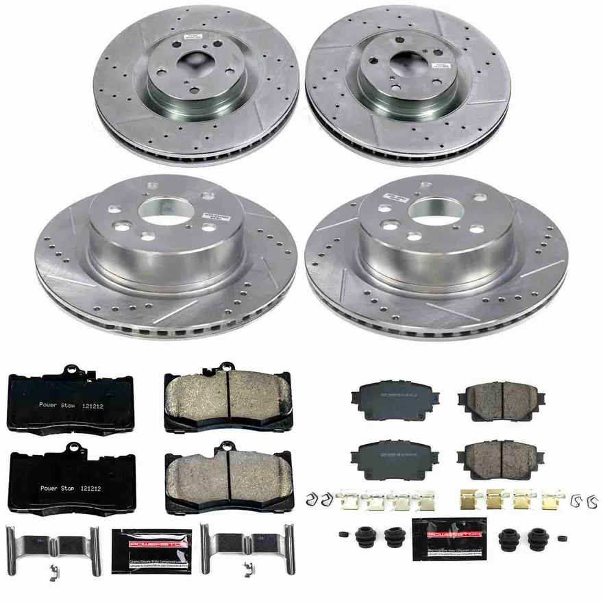 Front and Rear Z23 EVOLUTION BRAKE KIT for Lexus