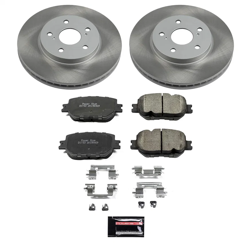 Front SEMI-COATED ROTOR KIT for Lexus IS250