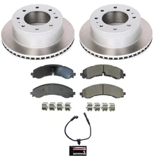 Rear SEMI-COATED ROTOR KIT image 1