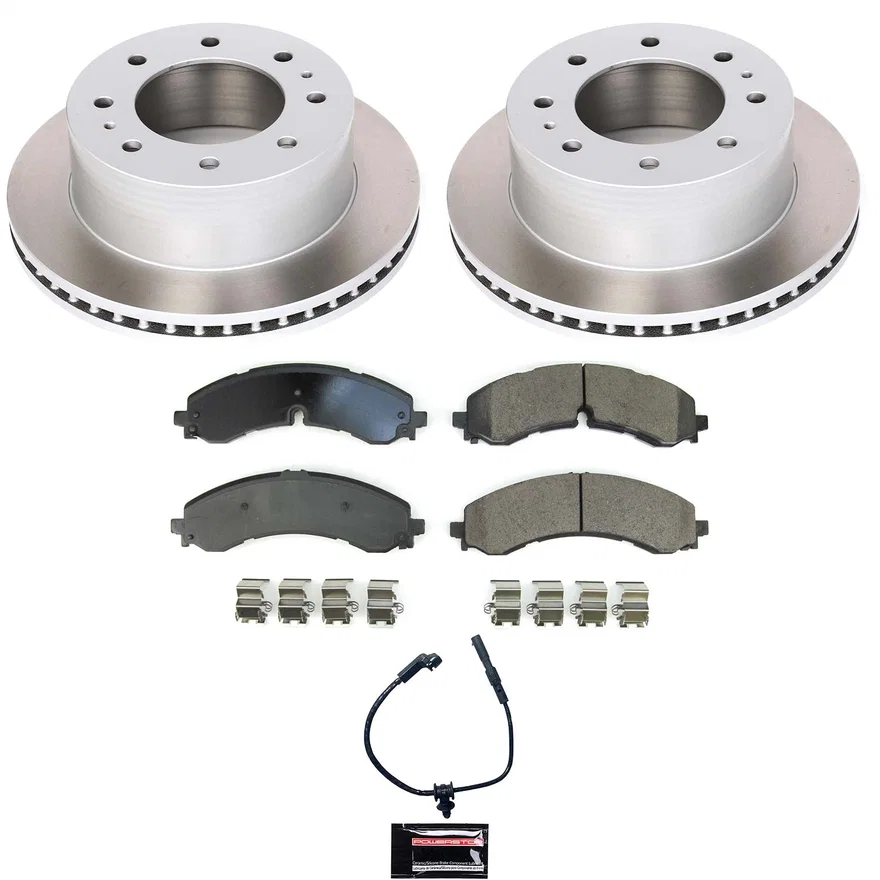 Rear SEMI-COATED ROTOR KIT