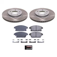 Front SEMI-COATED ROTOR KIT image 1