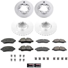 Front and Rear Z17 COATED BRAKE KIT for Ford image 2