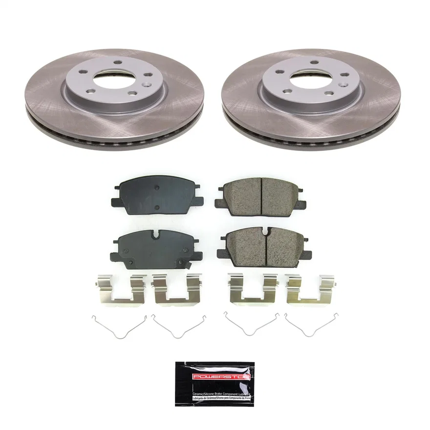 Front SEMI-COATED ROTOR KIT