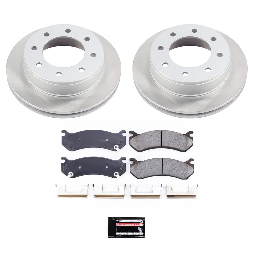 Rear SEMI-COATED ROTOR KIT