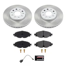 Front SEMI-COATED ROTOR KIT image 1