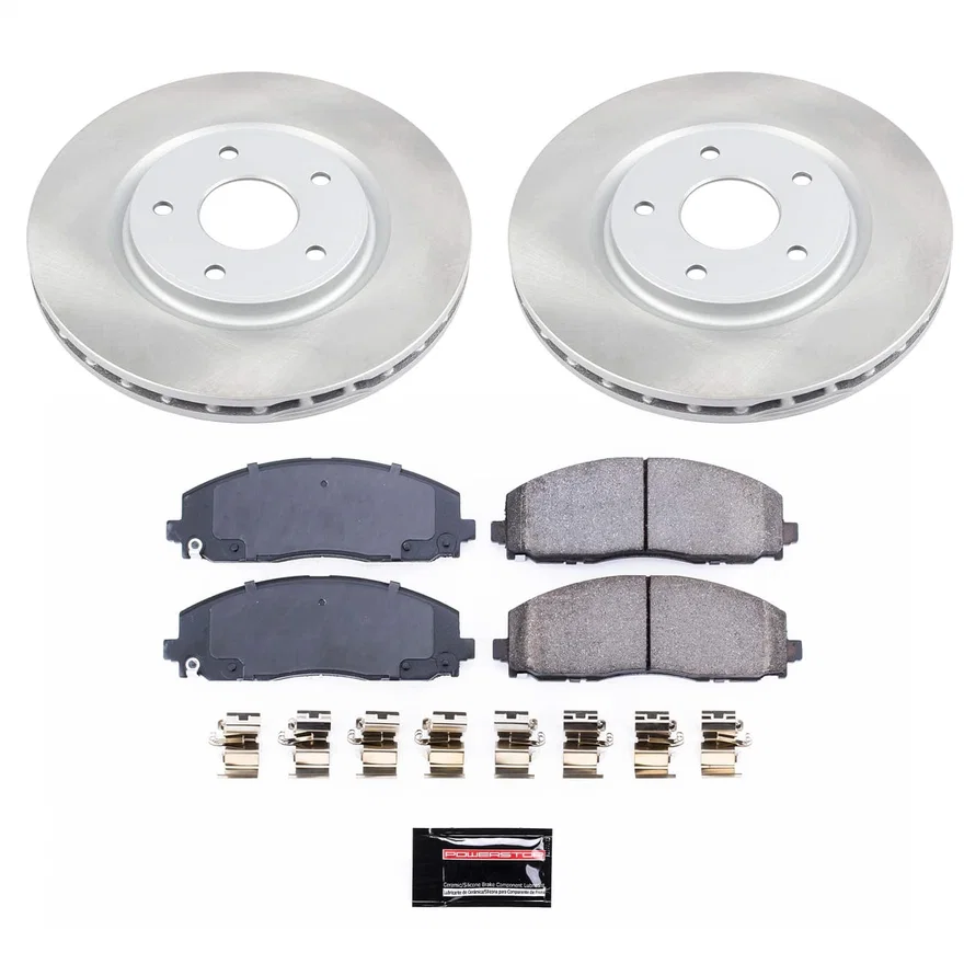 Front SEMI-COATED ROTOR KIT