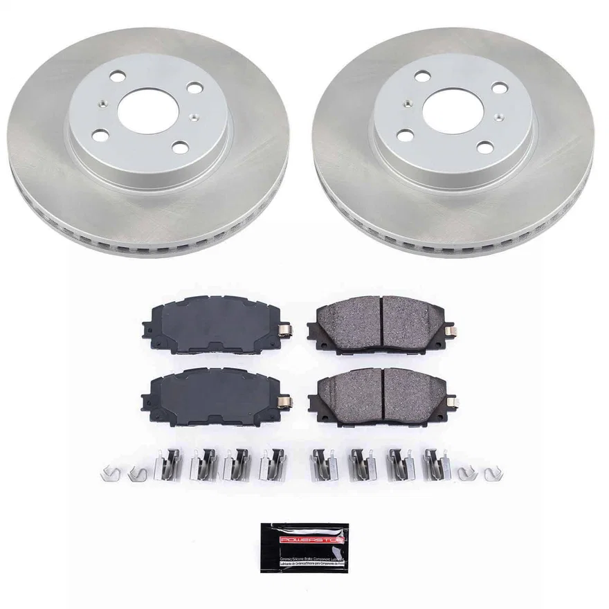 Front SEMI-COATED ROTOR KIT