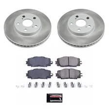 Front SEMI-COATED ROTOR KIT image 1