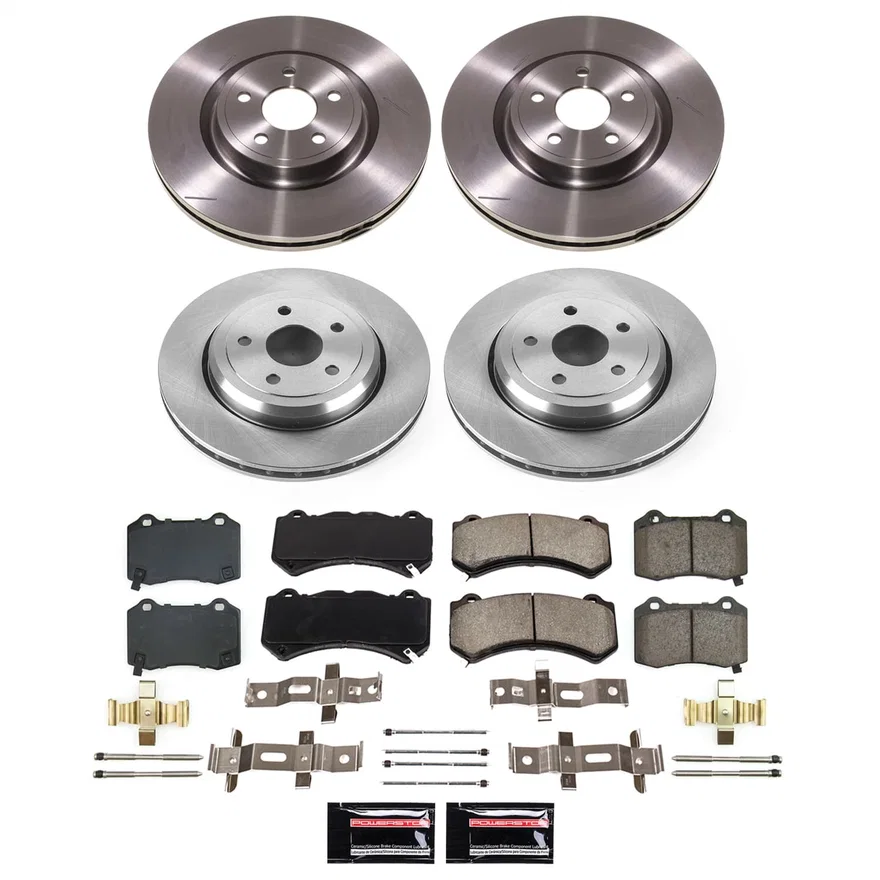 Front and Rear AUTOSPECIALTY BRAKE KIT