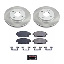 Front SEMI-COATED ROTOR KIT for Ford Fiesta image 1