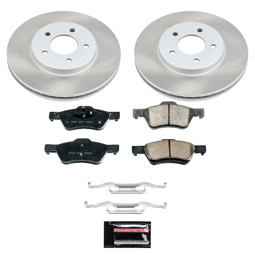 Front SEMI-COATED ROTOR KIT