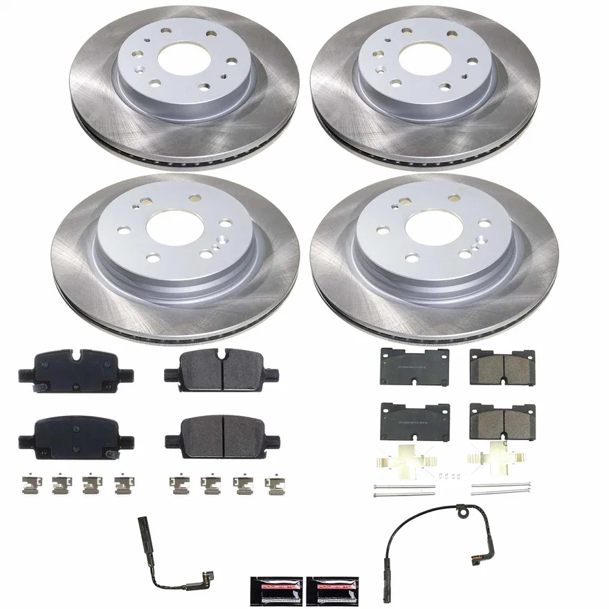 SEMI-COATED ROTOR KIT for Chevrolet Silverado 1500