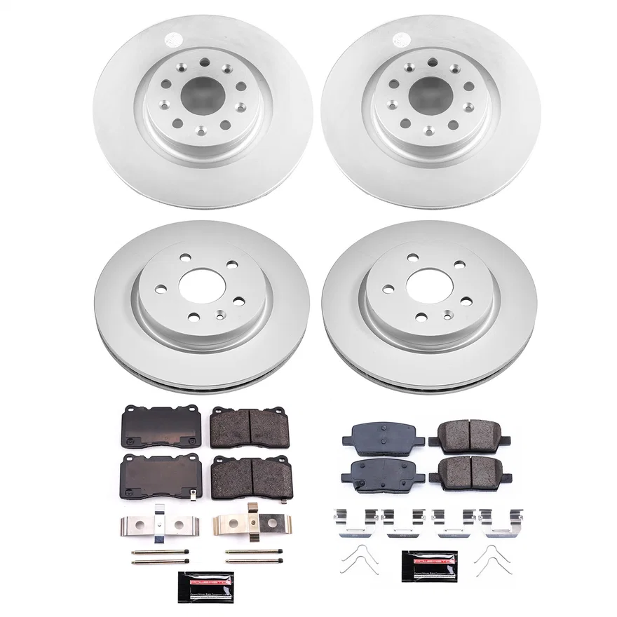 Front and Rear Z17 COATED BRAKE KIT for Chevrolet Camaro