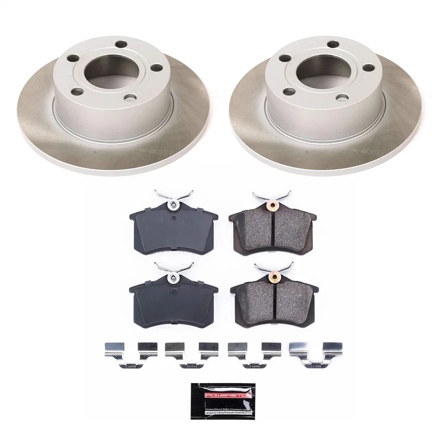 Rear SEMI-COATED ROTOR KIT