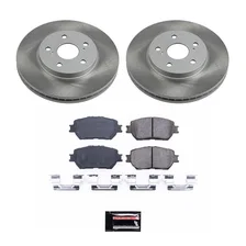 Front SEMI-COATED ROTOR KIT for Toyota Camry image 1
