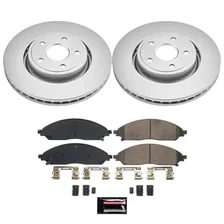 Front Z17 COATED BRAKE KIT for Jeep image 1