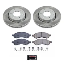 Front SEMI-COATED ROTOR KIT for Chevrolet Trailblazer image 1