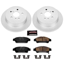 Rear Z17 COATED BRAKE KIT for Toyota Sienna image 2