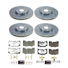 Front and Rear Z26 STREET BRAKE KIT for Chevrolet Corvette image 2