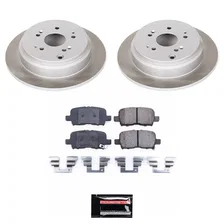 Rear SEMI-COATED ROTOR KIT for Honda Odyssey image 1