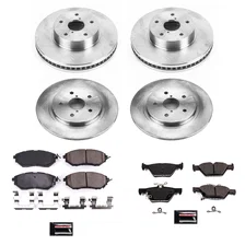 Front and Rear AUTOSPECIALTY BRAKE KIT for Subaru Legacy image 2