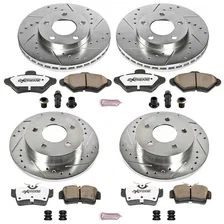 Front and Rear Z26 STREET BRAKE KIT for Ford Mustang image 2