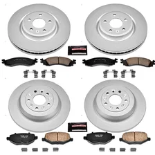 Front and Rear Z17 COATED BRAKE KIT for Ford Taurus image 2