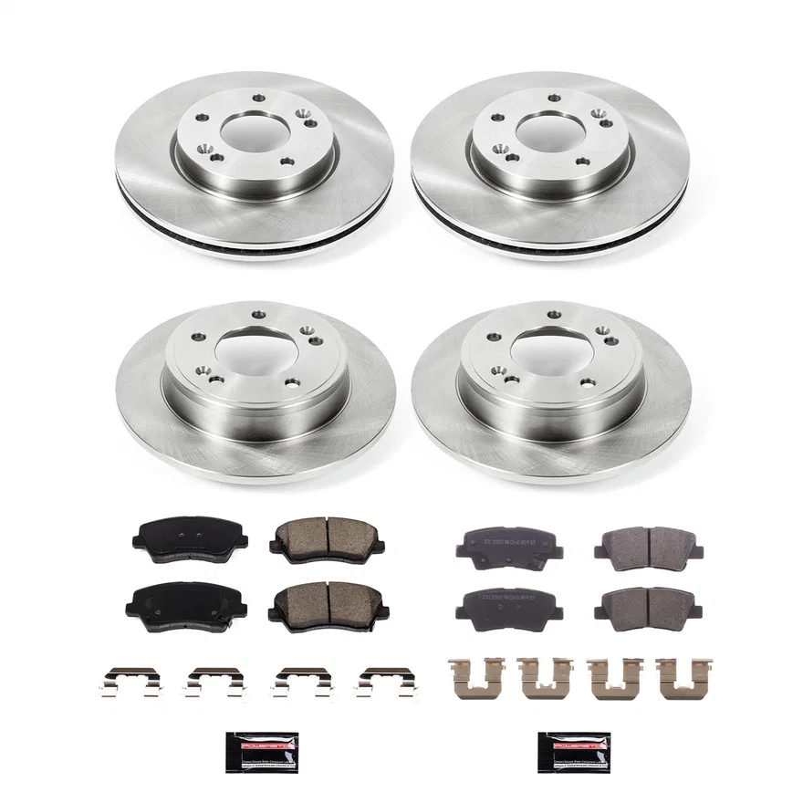 Front and Rear AUTOSPECIALTY BRAKE KIT for Hyundai Veloster