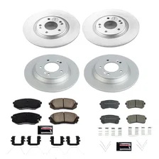 Front and Rear Z17 COATED BRAKE KIT for Hyundai Kona image 2
