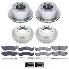 Front and Rear SEMI-COATED ROTOR KIT for Dodge image 1