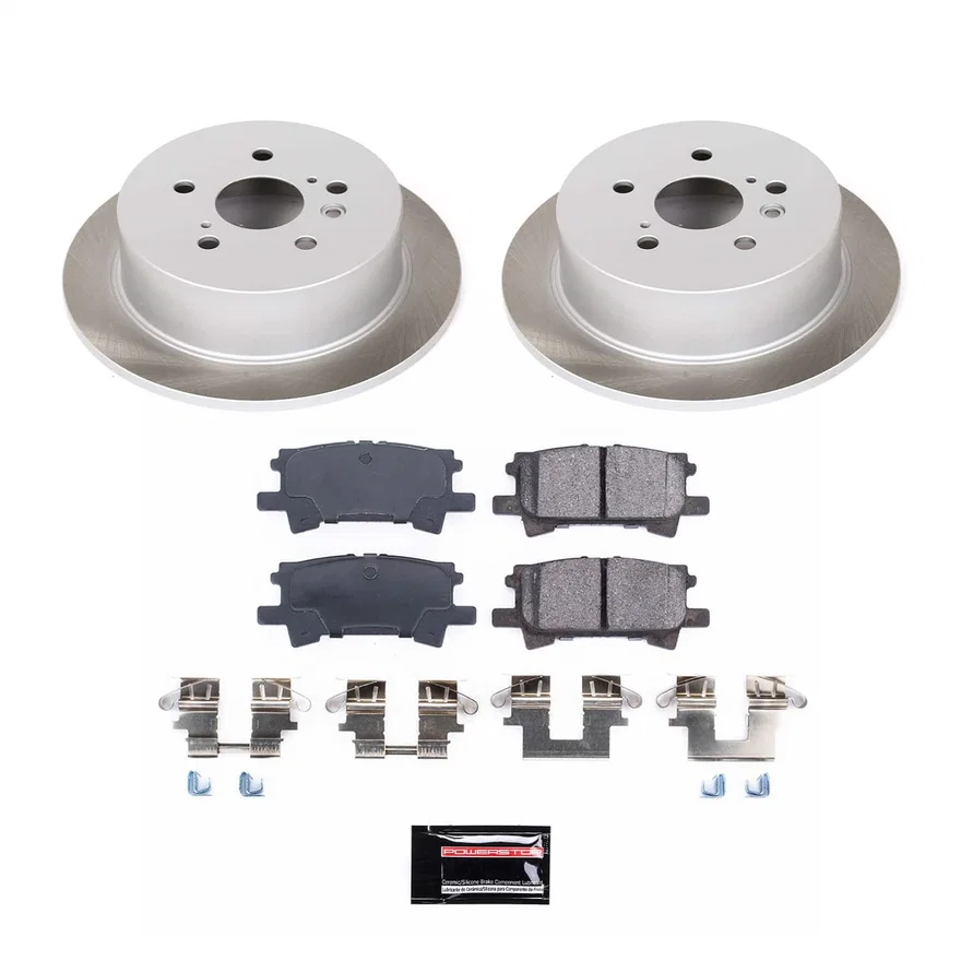 Rear SEMI-COATED ROTOR KIT
