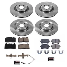 Front and Rear AUTOSPECIALTY BRAKE KIT for Audi Q5 image 2