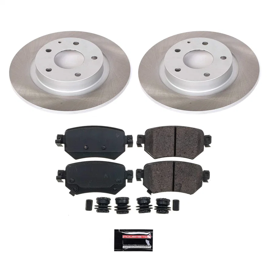 Rear SEMI-COATED ROTOR KIT for Mazda 6