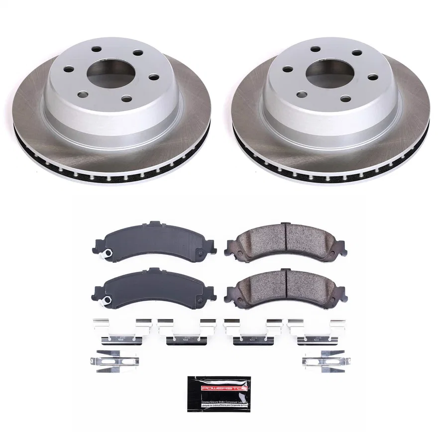 Rear SEMI-COATED ROTOR KIT