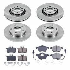 Front and Rear AUTOSPECIALTY BRAKE KIT for Audi A4 Quattro image 2