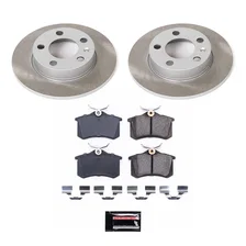 Rear SEMI-COATED ROTOR KIT for Audi TT image 1