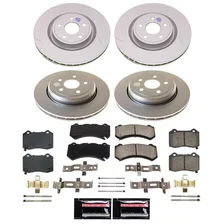 Front and Rear Z17 COATED BRAKE KIT image 1
