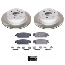 Rear SEMI-COATED ROTOR KIT image 1