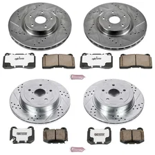 Front and Rear Z26 STREET BRAKE KIT for Subaru Impreza image 2