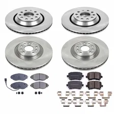 Front and Rear AUTOSPECIALTY BRAKE KIT for Volkswagen image 2