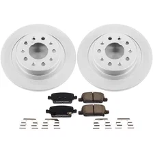 Rear Z17 COATED BRAKE KIT for Chevrolet Malibu image 2