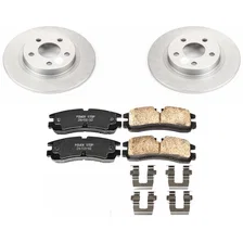 Rear Z17 COATED BRAKE KIT for Cadillac Seville image 2
