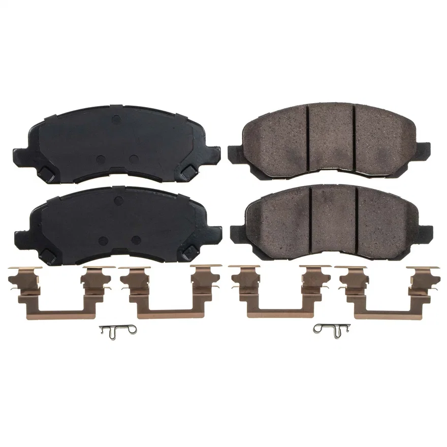 Front Z17 EVO CERAMIC PAD W/HDW for Mitsubishi