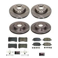 Front and Rear AUTOSPECIALTY BRAKE KIT for Tesla 3 image 2
