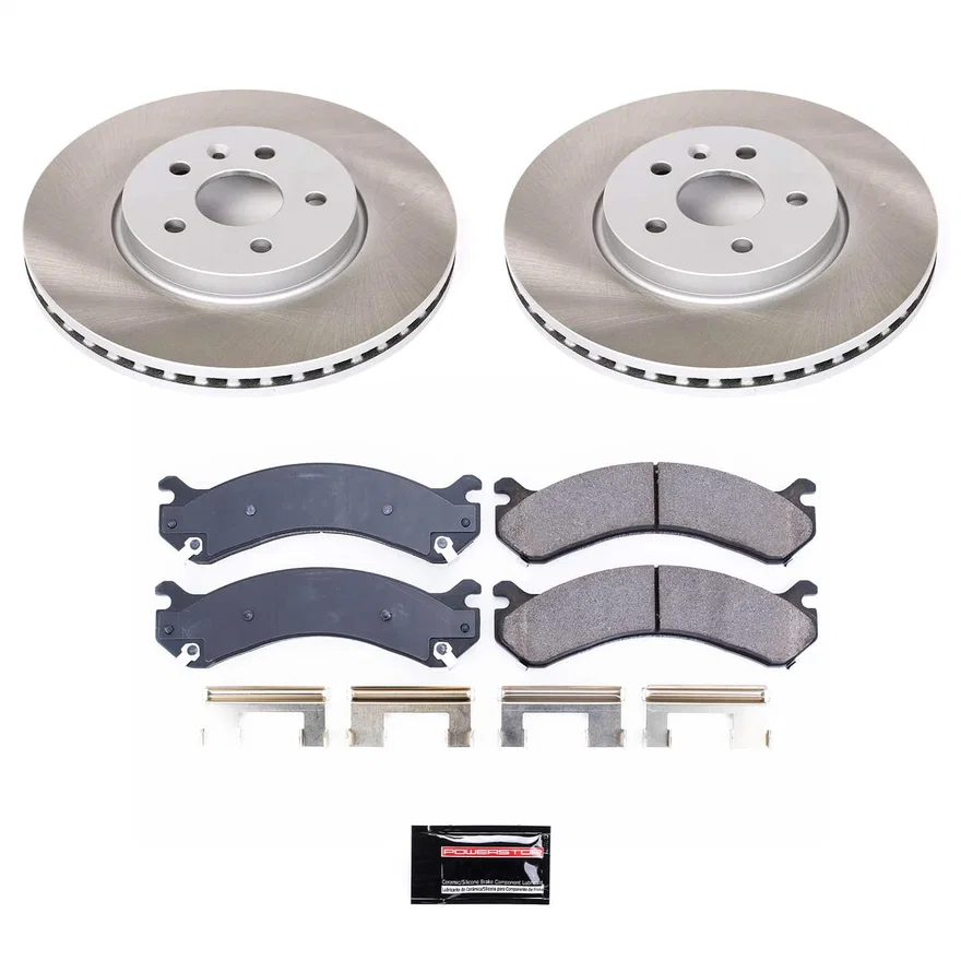 Front SEMI-COATED ROTOR KIT