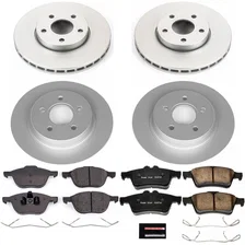 Front and Rear Z23 COATED BRAKE KIT for Volvo image 2