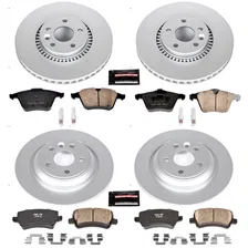 Front and Rear Z23 COATED BRAKE KIT for Volvo image 2