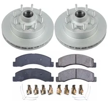 Front Z17 COATED BRAKE KIT for Ford image 2