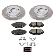 Rear SEMI-COATED ROTOR KIT for Mazda 3 image 1